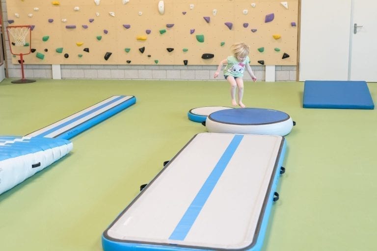 Kid jumping AirFloor